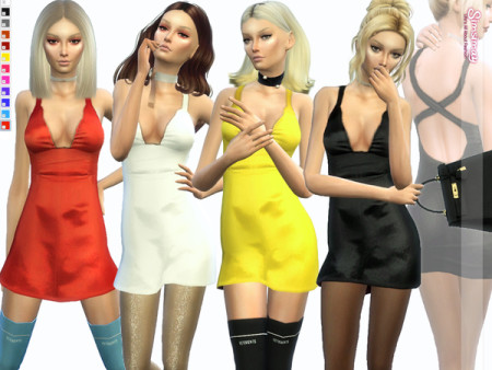KYLIE Dress by Simsimay at TSR
