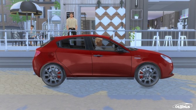Sims 4 Alfa Romeo Giulietta Veloce at LorySims