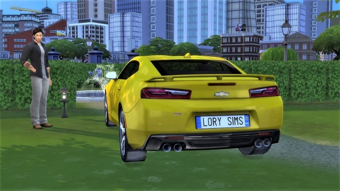 Sims 4 Chevrolet Camaro SS at LorySims