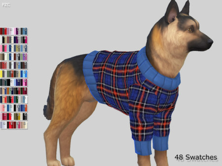 Large Dog Sweaters Collection by Pinkzombiecupcakes at TSR » Sims 4 Updates