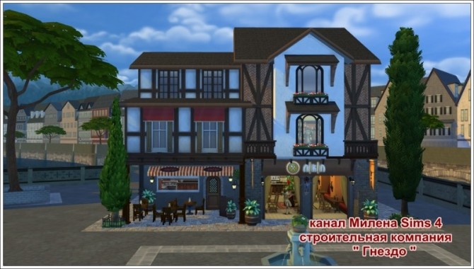 Sims 4 Eden restaurant at Sims by Mulena