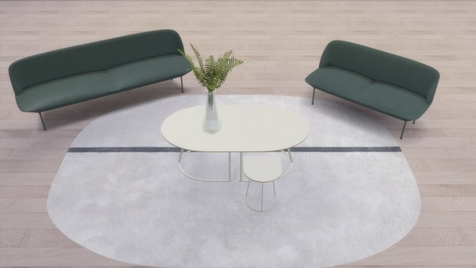 Sims 4 AIRY COFFEE TABLE at Meinkatz Creations