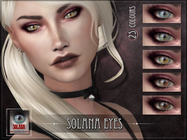 Sims 4 Solana Eyes by RemusSirion at TSR