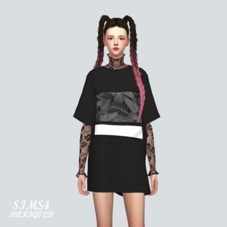 Boxy T-Shirts at Marigold » Sims 4 Updates