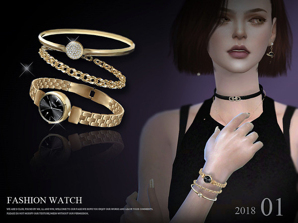 Sims 4 Watch 201801 by S Club LL at TSR