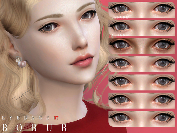 Sims 4 Eyebags 07 by Bobur3 at TSR