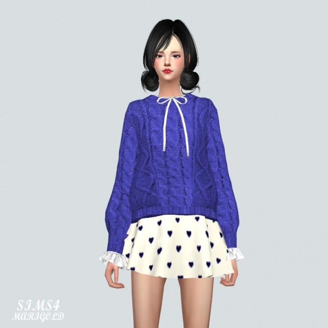 Sims 4 Frill Sweater at Marigold