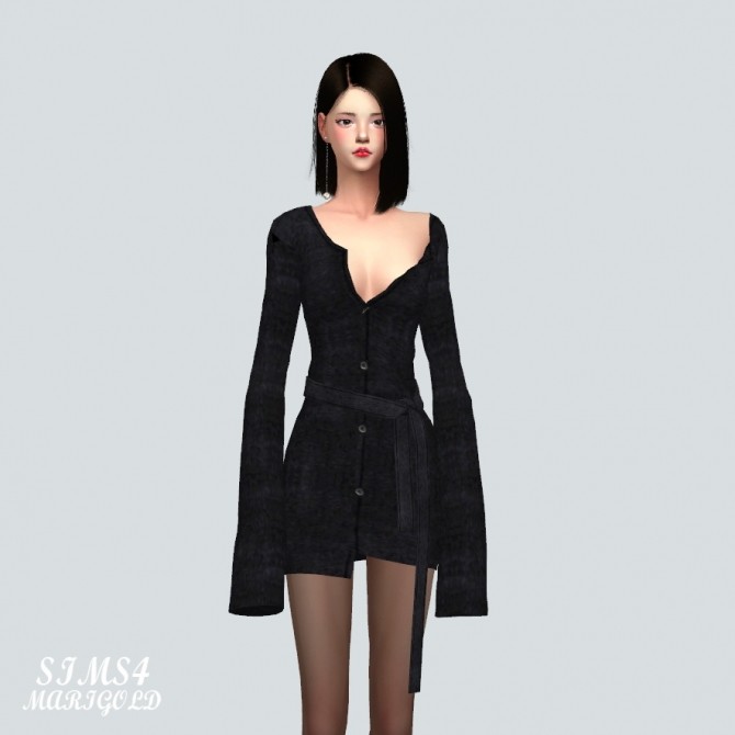 Sims 4 Cardigan Dress at Marigold