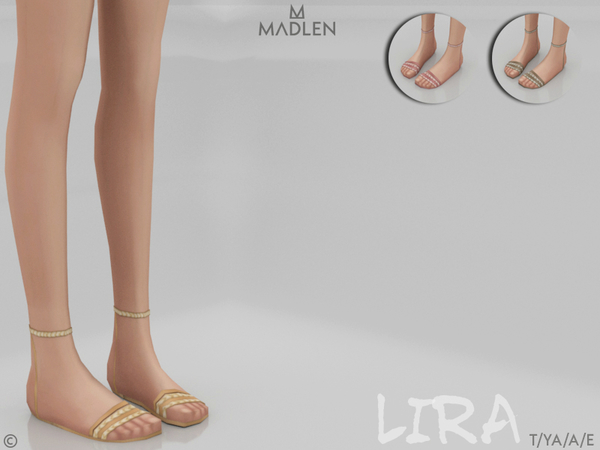 Sims 4 Madlen Lira Shoes by MJ95 at TSR