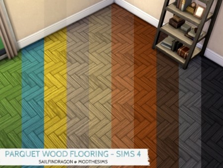 Parquet Wood Flooring by sailfindragon at Mod The Sims