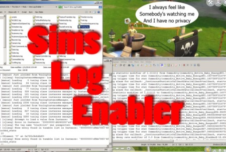 Sims Log Enabler by scumbumbo at Mod The Sims