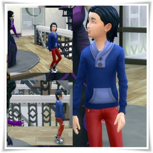 Sims 4 Little Tyler Hair at Birksches Sims Blog