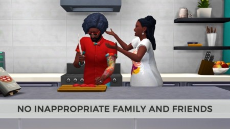 No Inappropriate Family and Friends updated for 1.37 by edespino at Mod The Sims
