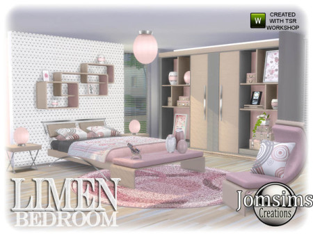 Limen bedroom by jomsims at TSR » Sims 4 Updates