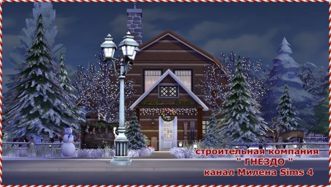 Sims 4 House of Santa Claus at Sims by Mulena