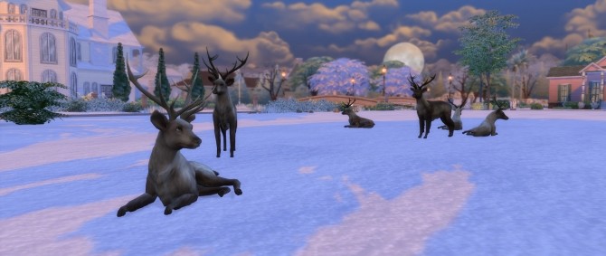 Sims 4 Big Antlers by TheKalino at Mod The Sims