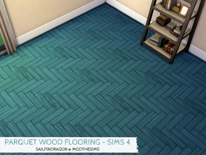 Sims 4 Parquet Wood Flooring by sailfindragon at Mod The Sims