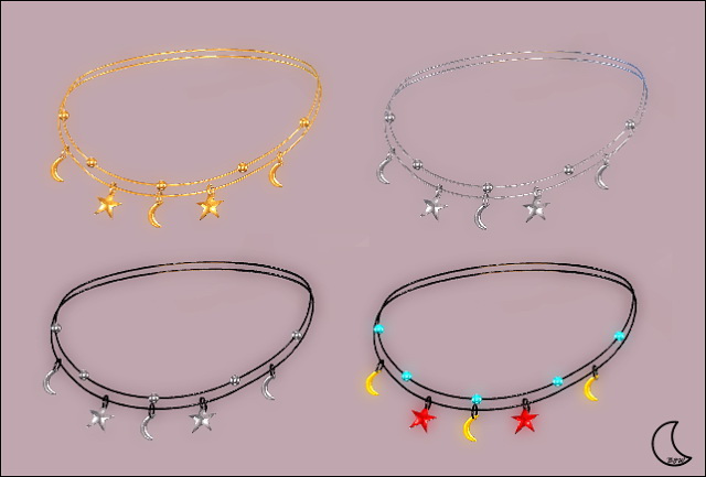 Sims 4 STARLIGHT NECKLACE at Blue8white