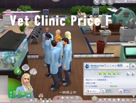 Vet Clinic Price F by kou at Mod The Sims