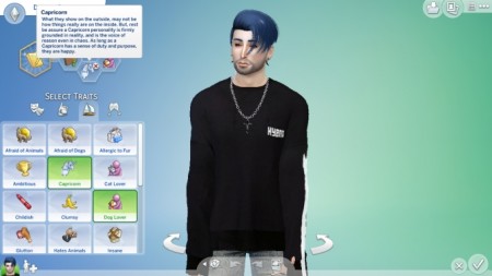 Capricorn Trait by Skellington at Mod The Sims