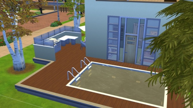 Sims 4 Modern Style house by iSandor at Mod The Sims