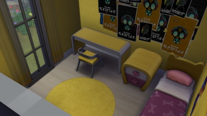 Sims 4 A Happy Dorm house by Synathora at Mod The Sims