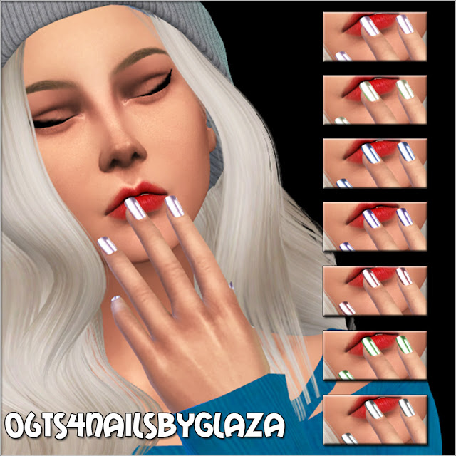 Sims 4 Nails #06 at All by Glaza