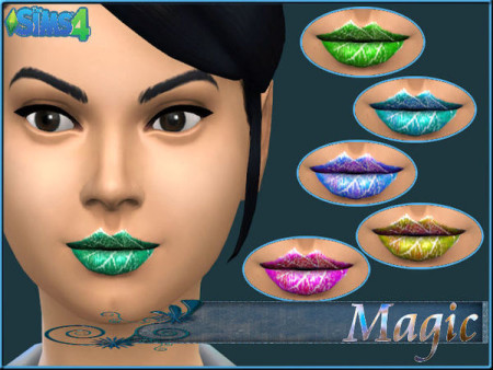 Lippen Magic Color S4 by MagicMoonSims3 at TSR