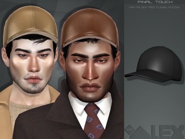 Sims 4 Final touch cap by Mr.Alex at TSR