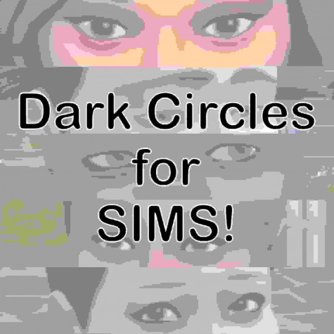 Sims 4 Dark Eye Circles by Artilitsx at Mod The Sims