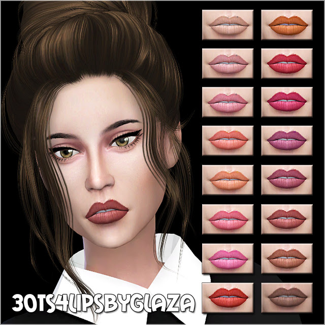 Sims 4 Lips #30 at All by Glaza