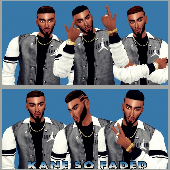 Kane So Faded Modified Male Hair at LolaSimblr » Sims 4 Updates