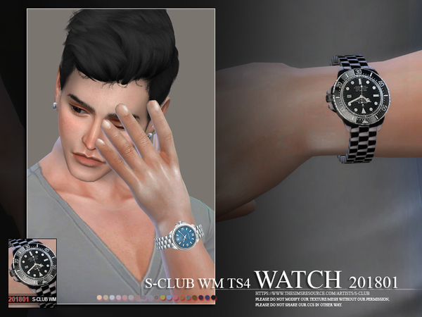 Sims 4 Watch 201801 by S Club WM at TSR