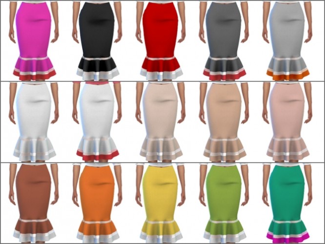 Sweater & Tulip Skirt at Giulietta » Sims 4 Updates