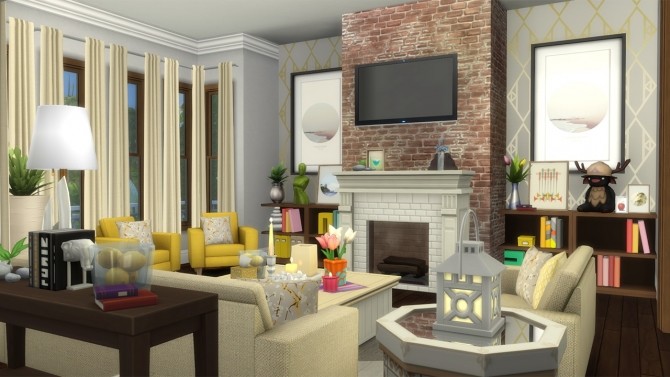 Sims 4 Commodious Residence Parenthood House Makeover at Simsational Designs
