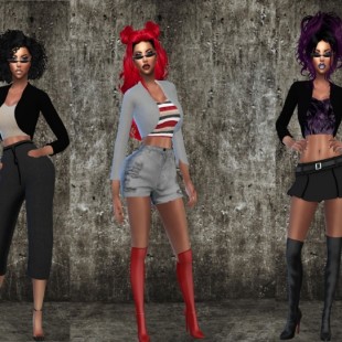 Sport pants for females at Besh » Sims 4 Updates