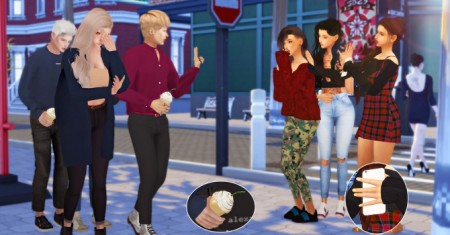 Celebrity in town poses at Simsnema