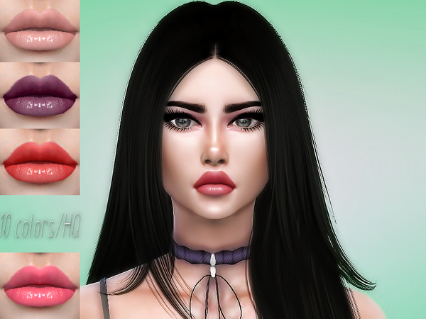 Sims 4 Wallasey lipstick by Sharareh at TSR