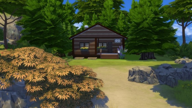 Sims 4 Hidden Cabin by Nuttchi at Mod The Sims