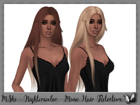 M-Shi Nightcrawler Muse Hair Retexture by mikerashi at TSR