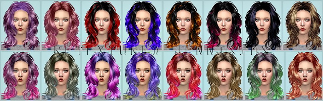 Sims 4 Newsea WindyCity Hair retexture at Jenni Sims