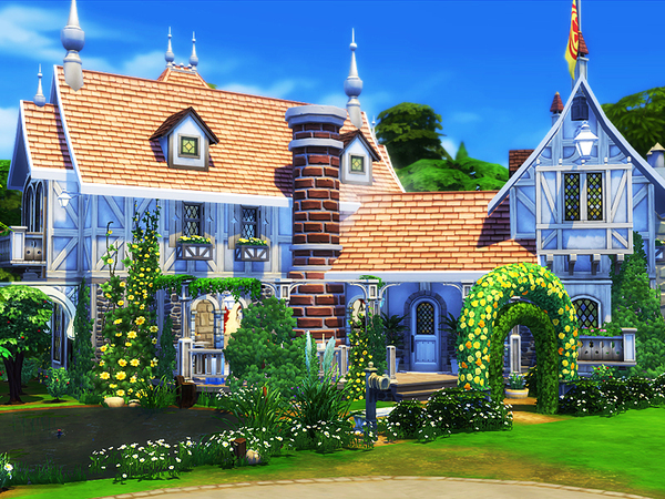 Sims 4 Doris house by dasie2 at TSR