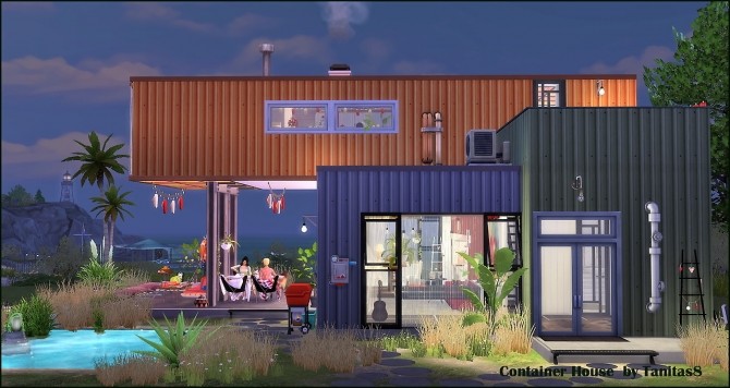 Sims 4 Container House at Tanitas8 Sims