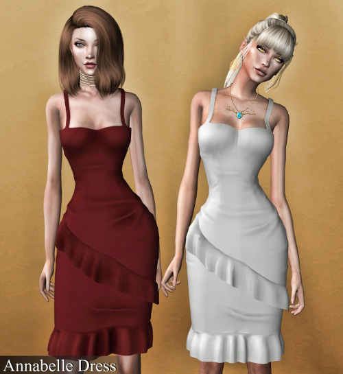 Sims 4 Annabelle dress at Deep Space