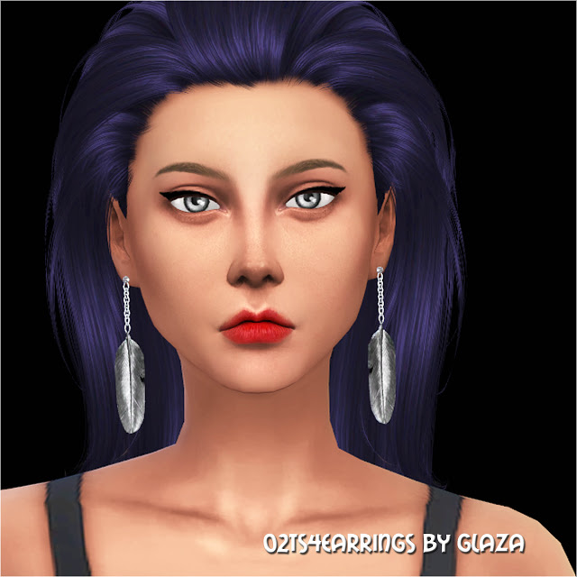 Sims 4 Earrings #02 at All by Glaza