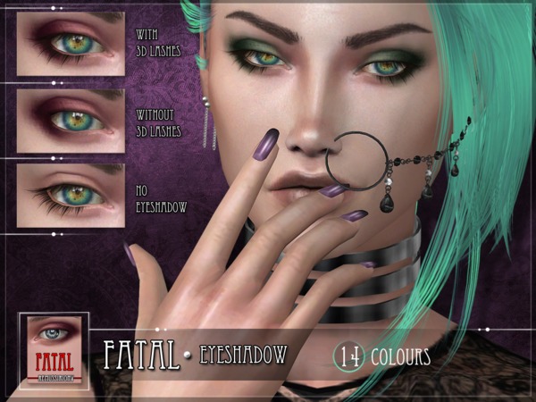 Sims 4 Fatal Eyeshadow by RemusSirion at TSR