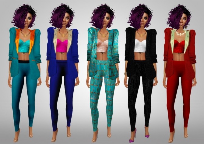 Sims 4 Larceny & Lace All New Collection at LolaSimblr