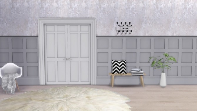 Sims 4 Hang it all coat rack (PAY) at Meinkatz Creations