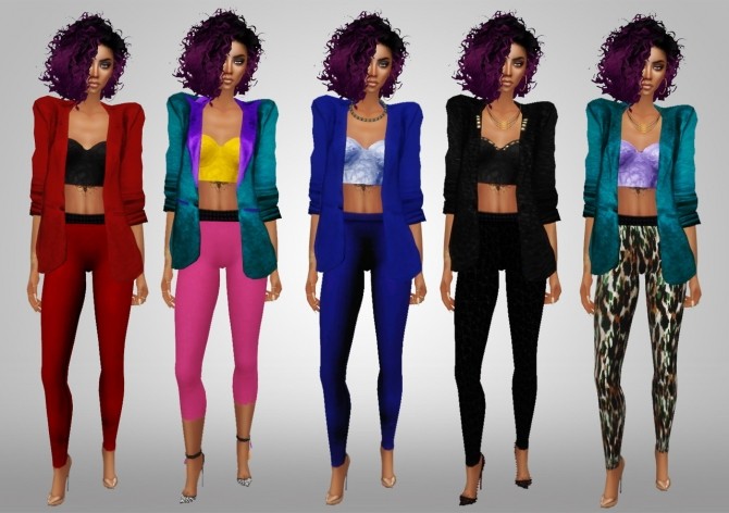 Sims 4 Larceny & Lace All New Collection at LolaSimblr