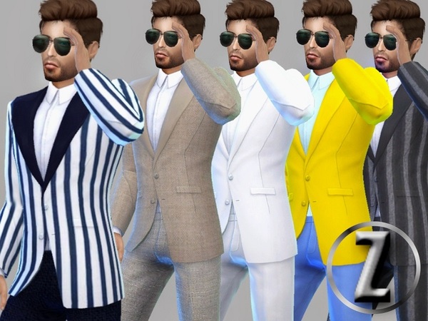 Sims 4 Stepping Out suit by ZitaRossouw at TSR